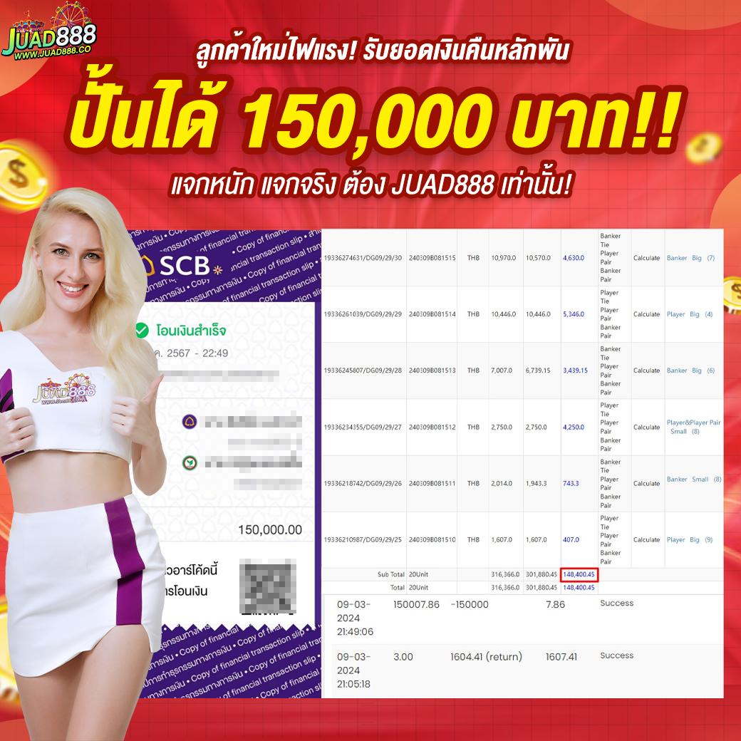 สมาชิกใหม่รับโบนัสสูงสุด 100% ที่ PG Slot999 ฝากถอนไวใน 1 นาที